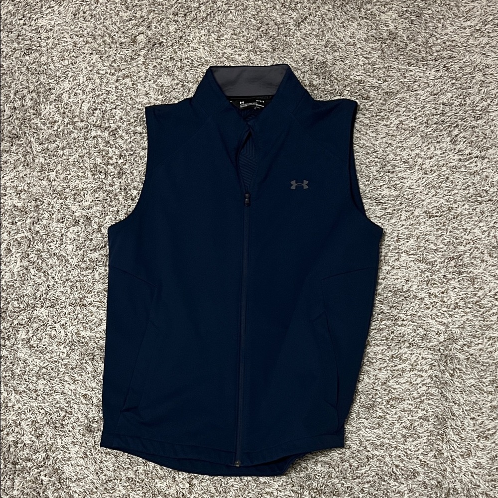 Under Armour Dark Blue Sleeveless Jacket